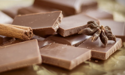 Chocolate, cinnamon and anise