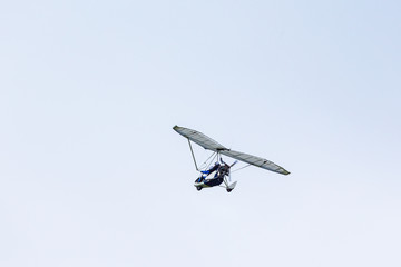 Glider in the skies
