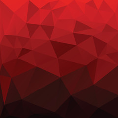 red low poly background