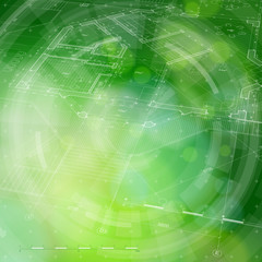 Architecture design: blueprint house plan