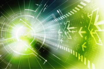 Background conceptual image of digital 3d icons