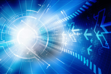 Background conceptual image of digital 3d icons