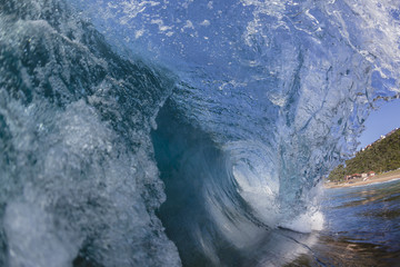 Wave Inside Water 