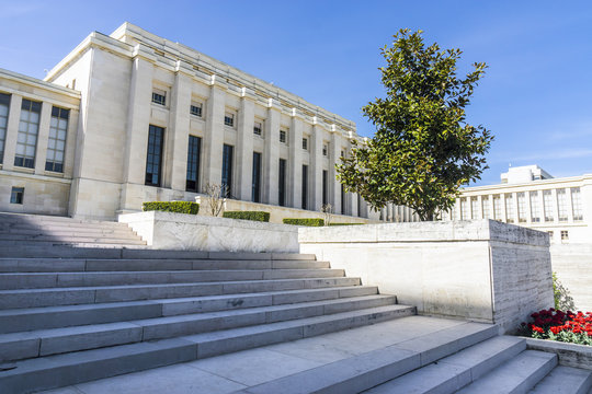Palais de Nations der UN in Genf