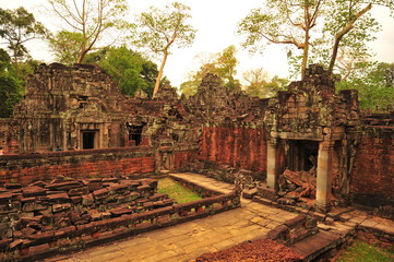 Obraz premium Angkor Preah Khan Temple of Cambodia