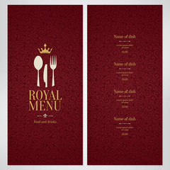 Restaurant menu design - 83400691