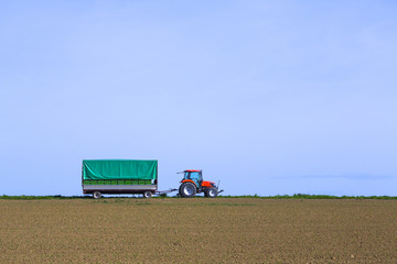 Obraz premium Traktor