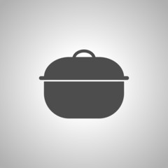 Cooking pan icon