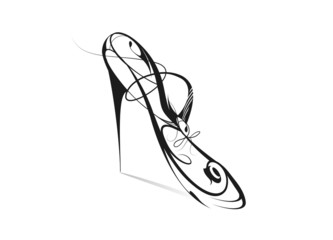 Ein fantasievoller Schuh