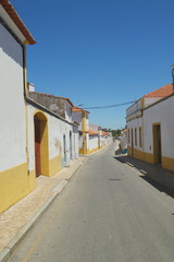 Street of reguengos de monsaraz, Portugal