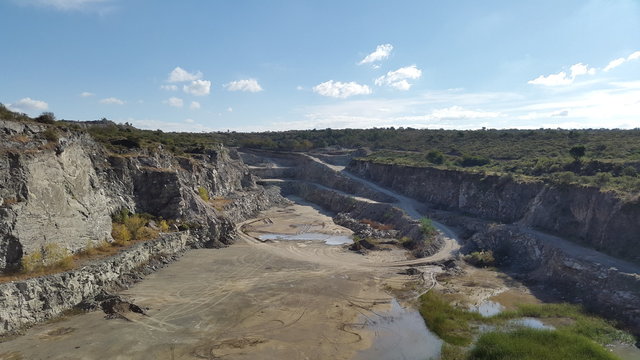 Cantera de piedra