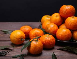 brunch of tangerines