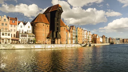 Photo sur Plexiglas Monument artistique Cityscape of Gdansk in Poland 