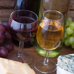 Wine and cheese