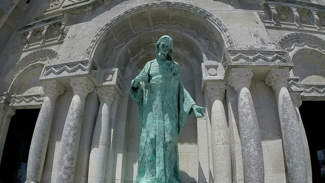 Santa Luzia basilic in Viana do Castelo (north Portugal)