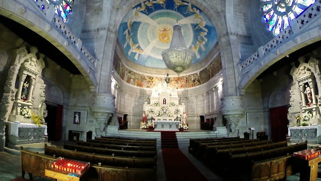 Santa Luzia basilic in Viana do Castelo (north Portugal)