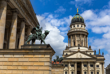 Fototapeta premium Französischer Dom am Gendarmenmarkt, Berlin