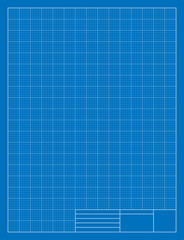 Vertical Drafting Blueprint, Grid, Architecture - 83411642