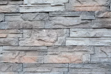 Crédence de cuisine en verre imprimé Pierres pierres arrière plan mur de pierre texture ligne
