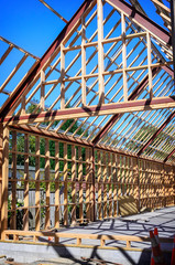 New residential construction home