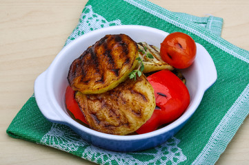Grilled vegetables