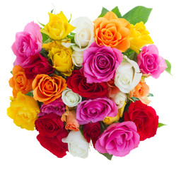 bouquet of fresh roses