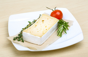 Fototapeta na wymiar Soft brie cheese