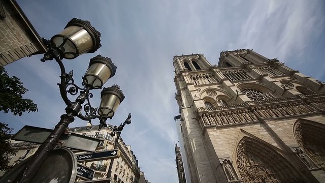 church Notre Dame in Paris, France