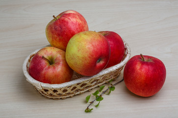 Few apples