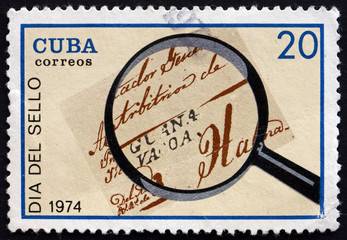 Postage stamp Cuba 1974 Letter, Guana Vacoa