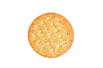 top view wheat cracker