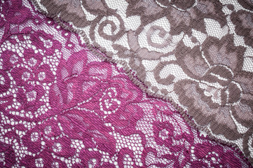 a background image of lace cloth