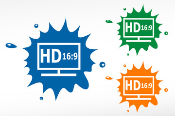 HD display - color blob