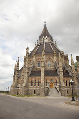 Library Building of Parlaiment Hill Ottawa