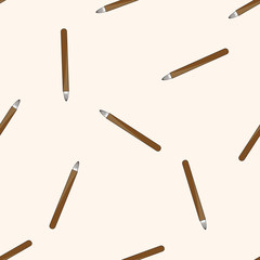 pencil , cartoon seamless pattern background