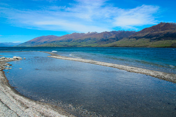 Boundary Creek Entering Lake Wanaka