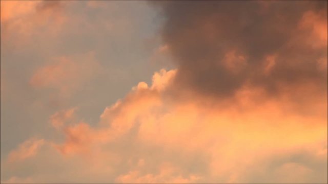 clouds red and orange 
