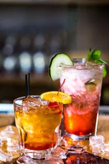Rolgordijnen Bar Cocktails