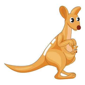 Kangaroo Mom with Baby