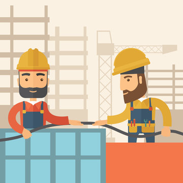 Two builders
