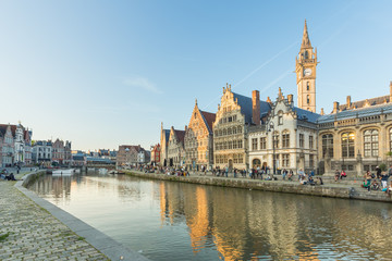 Ghent the medieval town in Belgium - 83435278