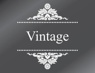 Vector Ornamental Frame. Easy to edit. Perfect for invitations o