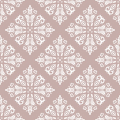 Damask Seamless Vector Pattern