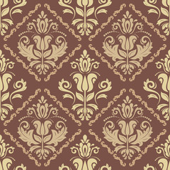 Seamless Orient Vector Background