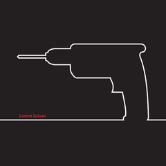 Advertising card with drill