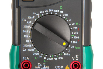 Isolated digital multimeter selector