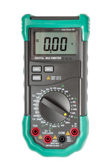 Isolated digital multimeter top view