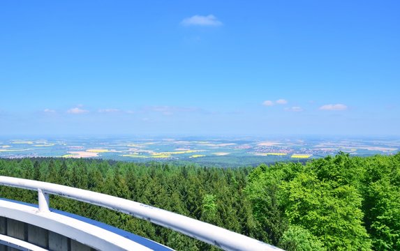 Aussicht vom Annaturm, Deister, Niedersachsen