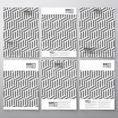 Brochure, flyer or booklet for business, template vector