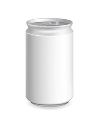 Vector can template illustration